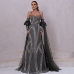 Vestido Longo Elena Verde Oliva 