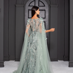 Vestido Longo Regina Verde Menta