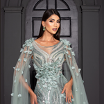 Vestido Longo Regina Verde Menta