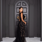 Vestido Longo Daniele Preto
