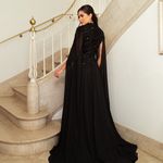 Vestido Longo Aurix Preto