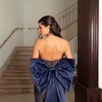 Vestido Longo Vionara Azul marinho 