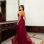 Vestido Longo Sorelle Marsala