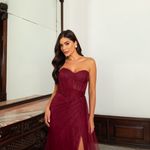 Vestido Longo Sorelle Marsala