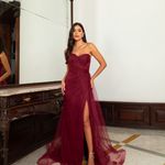 Vestido Longo Sorelle Marsala