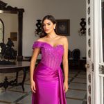 Vestido Longo Elowen Fucsia