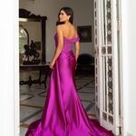 Vestido Longo Elowen Fucsia