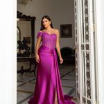 Vestido Longo Elowen Fucsia