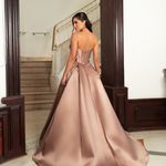 Vestido Longo Doréa  Rose
