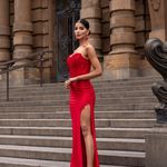 Vestido Longo Cassie Vermelho 