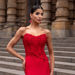 Vestido Longo Cassie Vermelho 