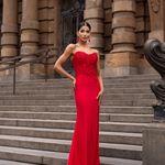 Vestido Longo Cassie Vermelho 
