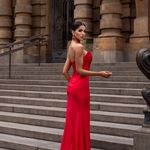 Vestido Longo Cassie Vermelho 