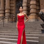 Vestido Longo Cassie Vermelho 
