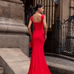 Vestido Longo Zaryna Vermelho