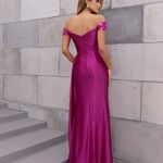 Vestido Longo Elowra  Fucsia 