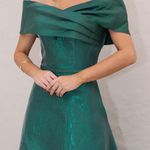 BSTH14 Vestido Longo Olyris Verde Esmeralda 