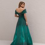 BSTH14 Vestido Longo Olyris Verde Esmeralda 