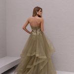 Vestido Longo Vessira Verde Oliva 