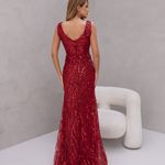Vestido Longo Mireya Vermelho 