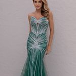 Vestido Longo Alenis Verde Esmeralda