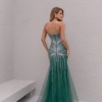 Vestido Longo Alenis Verde Esmeralda