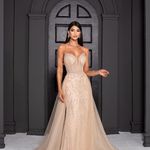 Vestido Longo Cristine Dourado