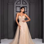 Vestido Longo Cristine Dourado