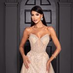 Vestido Longo Cristine Dourado