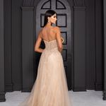 Vestido Longo Cristine Dourado