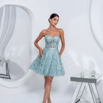 Vestido Curto Jussara Verde Oliva