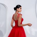 Vestido Curto Sulamita Vemelho