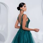 Vestido Curto Odete Verde Esmeralda