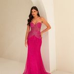 Vestido Longo Florence Pink