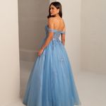 Vestido Longo Elara Azul 