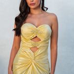 Vestido Longo Estelle  Amarelo