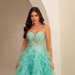 Vestido Longo Lorelei  Verde Tiffany