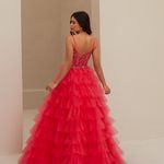 Vestido Longo  Rosalie  Coral 