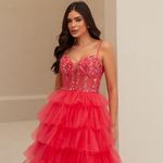 Vestido Longo  Rosalie  Coral 
