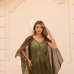 Vestido Longo Seralyn Verde Oliva