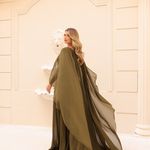 Vestido Longo Seralyn Verde Oliva