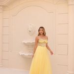 Vestido Longo  Marelis Amarelo