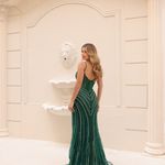 Vestido Longo Mirarelle Verde Esmeralda