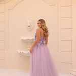Vestido Longo Amelisse Lilas