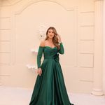 Vestido Longo Lunera Verde Esmeralda