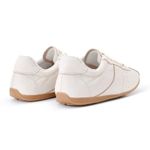 Tênis Casual Couro Flexível Porcelana