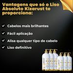 3 PROGRESSIVAS LISO ABSOLUTO C/ SHAMPOO