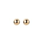 Brinco Meia Esfera 8 mm