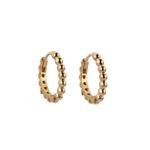 Argola Bolinhas 8 mm