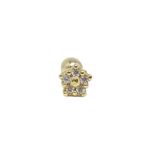 Piercing Furo Flor 3MM